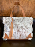 100% Cowhide leather Shoulder Out Going Tote Bag With Fringes , for women- Cowhide Bags - Free Shipping!!