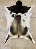 Exotic Goatskin Hide Leather Rug - Exact Goat Skin you will be receiving - ST7