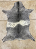 Exotic Goatskin Hide Leather Rug - Exact Goat Skin you will be receiving - ST6
