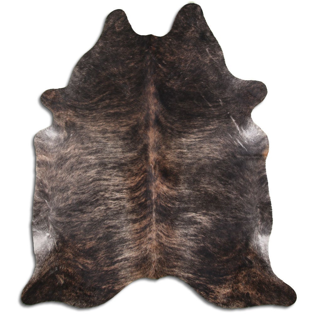 100 Real Brazilian Cowhide Fur Rug Natural Grey Brindle Cowhide Rug