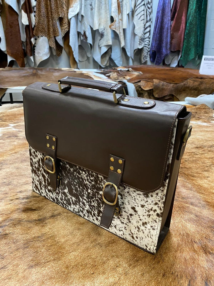 Brazilian Leather Cowhide Suitcase