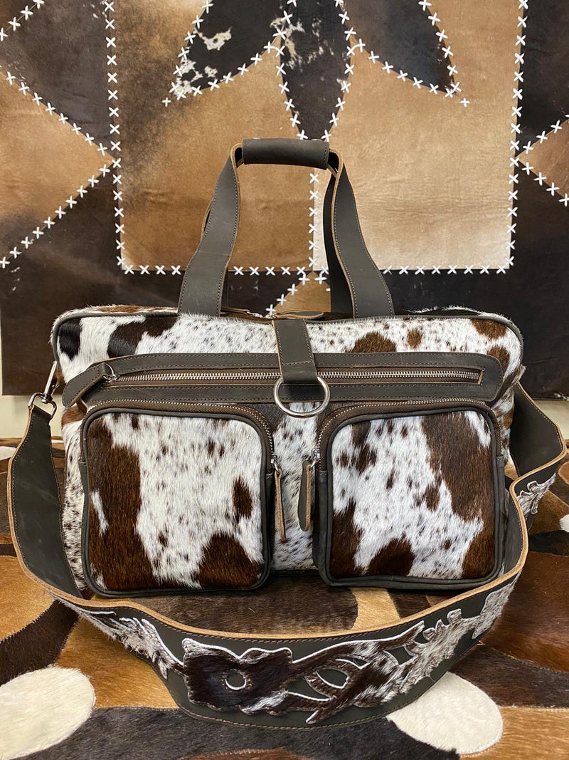 Cowhide 2025 baby bag