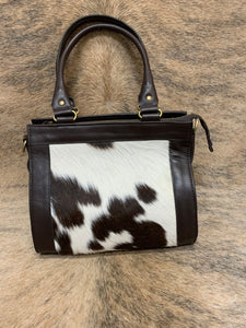 Traveling Cowhide Leather Tote